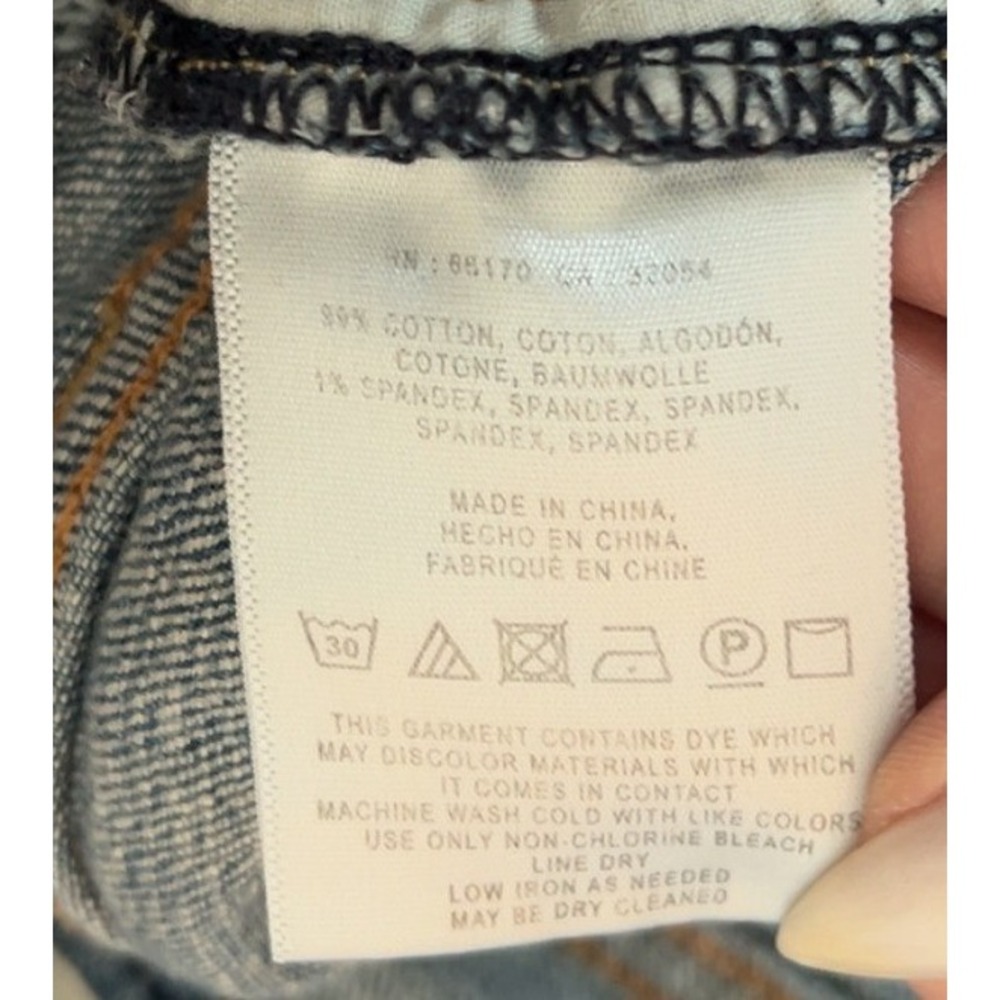 Anthropologie Pilcro Hyphen Jean Shorts SZ: 27‎ - Picture 5 of 9